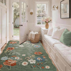 Rug Living Room Soft Washable Non Slip