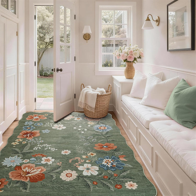 Rug Living Room Soft Washable Non Slip