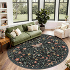Rug Living Room Soft Washable Non Slip
