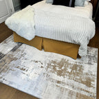 Rug Modern Abstract Textured Ombre Transitional Mixed Colour