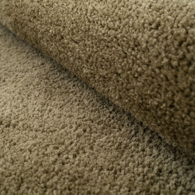 Sage Rug Plush Cotton-Backed Luxury Comfort Neutral Shaggy