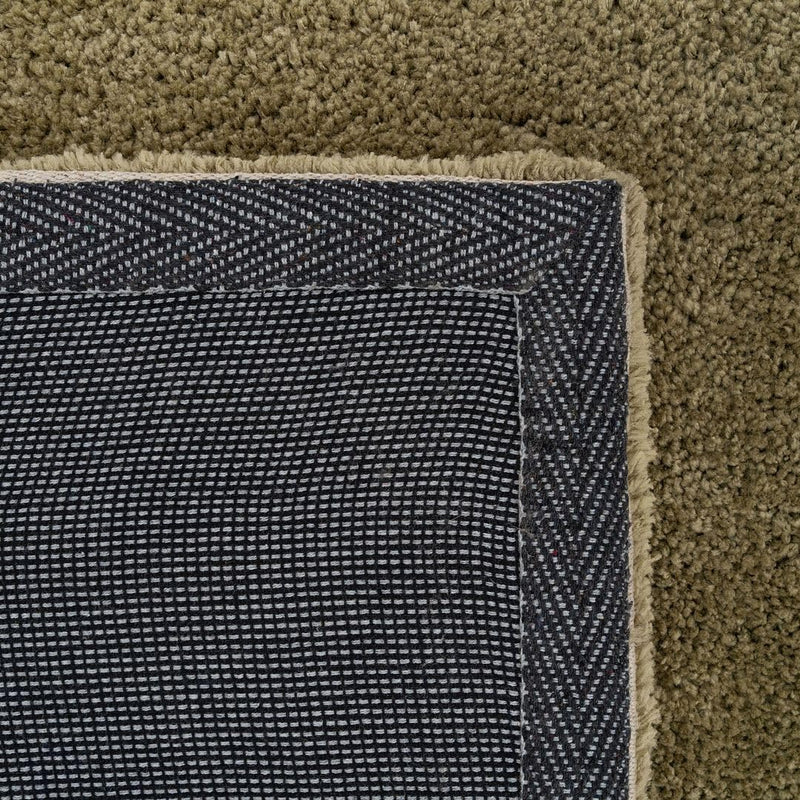 Sage Rug Plush Cotton-Backed Luxury Comfort Neutral Shaggy