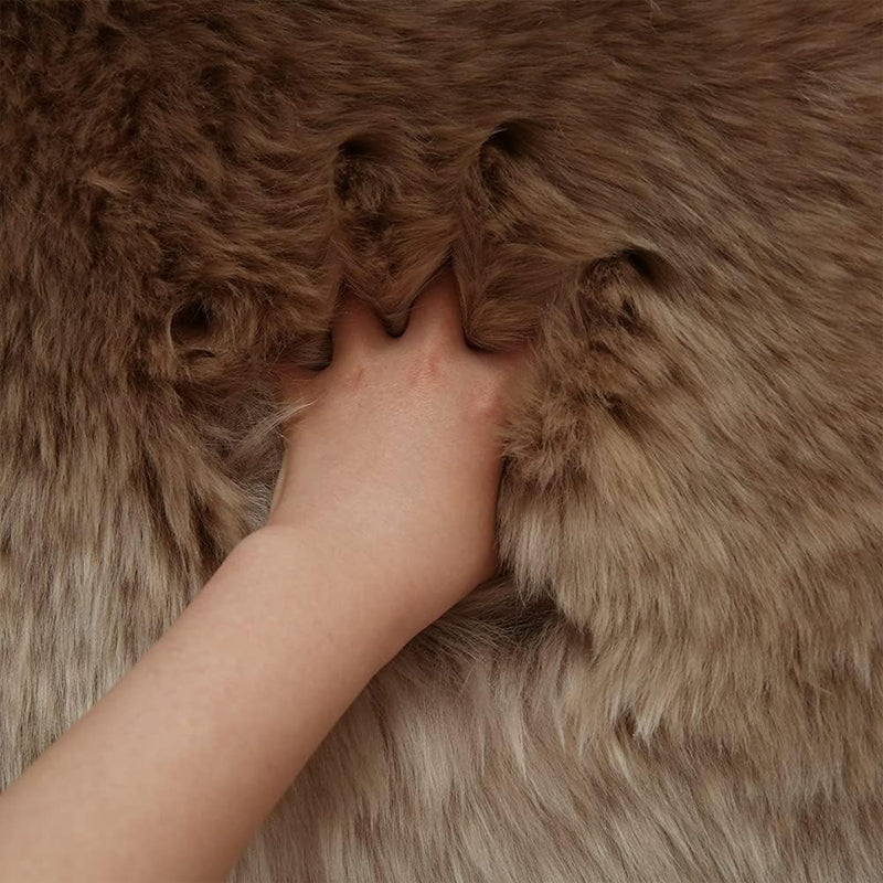 Rug Sheepskin Real Large Fur Fluffy Rugs