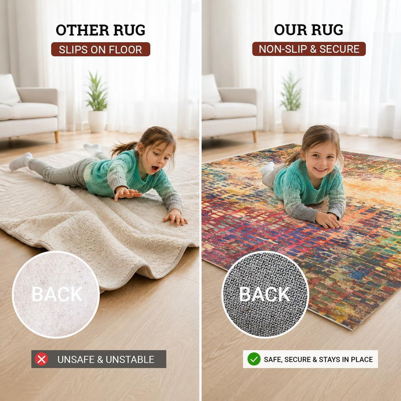 Rugs for Bedroom Living Room Extra Large