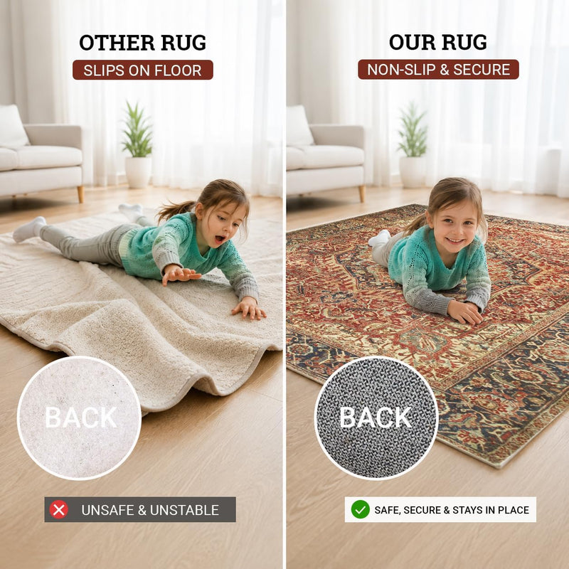 Rugs for Bedroom Living Room Extra Large