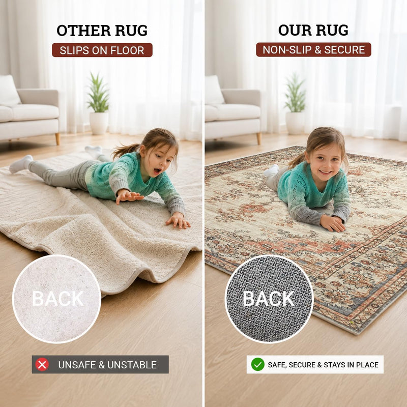 Rugs for Bedroom Living Room Extra Large