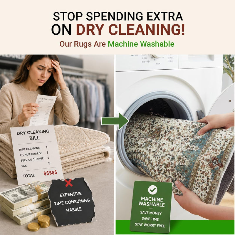 Rugs for Bedroom Living Room Extra Large