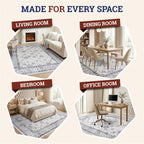 Rugs for Bedroom Living Room Extra Large