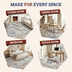 Rugs for Bedroom Living Room Extra Large