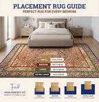 Rugs for Bedroom Living Room Extra Large