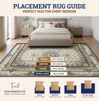 Rugs for Bedroom Living Room Extra Large