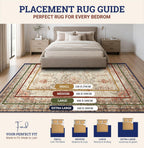 Rugs for Bedroom Living Room Extra Large