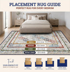Rugs for Bedroom Living Room Extra Large