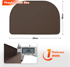 Rugs for Fireplaces Fire Resistant 60x40x0.1CM Fireproof