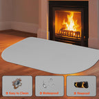 Rugs for Fireplaces Fire Resistant Fireproof