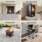 Rugs for Fireplaces Fire Resistant Fireproof