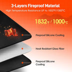 Rugs for Fireplaces Fire Resistant Fireproof