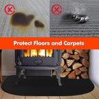 Rugs for Fireplaces Fire Resistant Fireproof