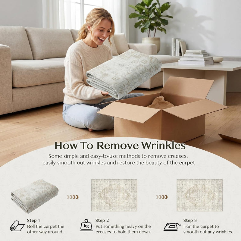 Rugs for Living Room Bedroom Extra Large