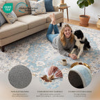 Rugs for Living Room Bedroom Extra Large