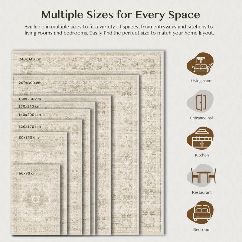 Rugs for Living Room Bedroom Extra Large