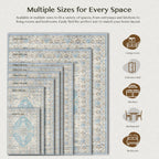 Rugs for Living Room Bedroom Extra Large