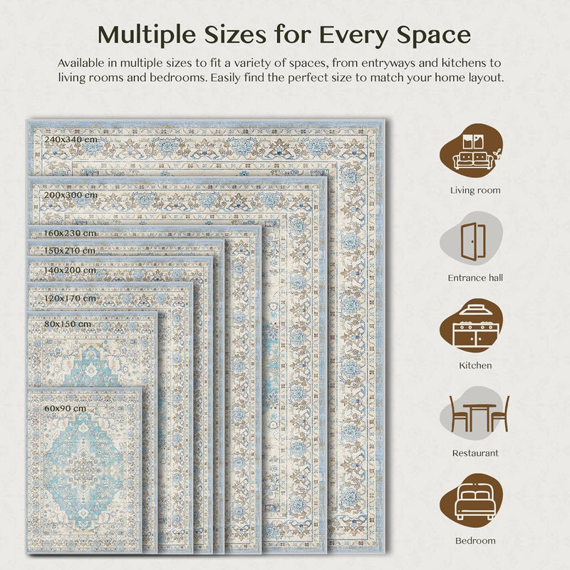 Rugs for Living Room Bedroom Extra Large