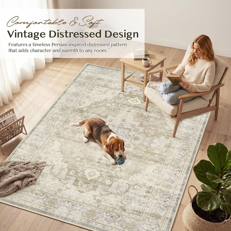 Rugs for Living Room Bedroom Extra Large