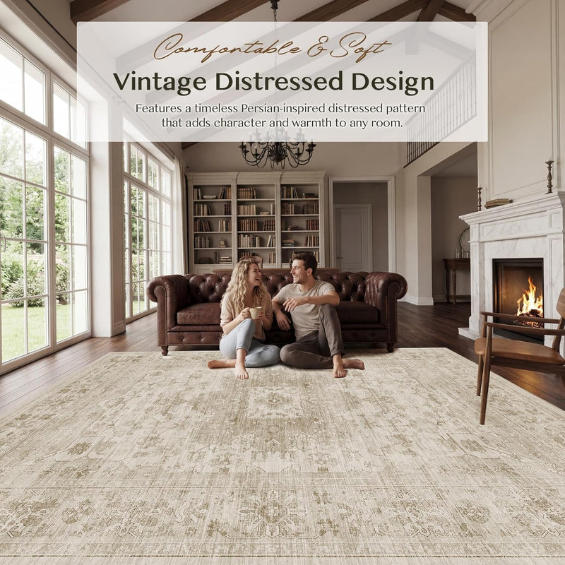 Rugs for Living Room Bedroom Extra Large