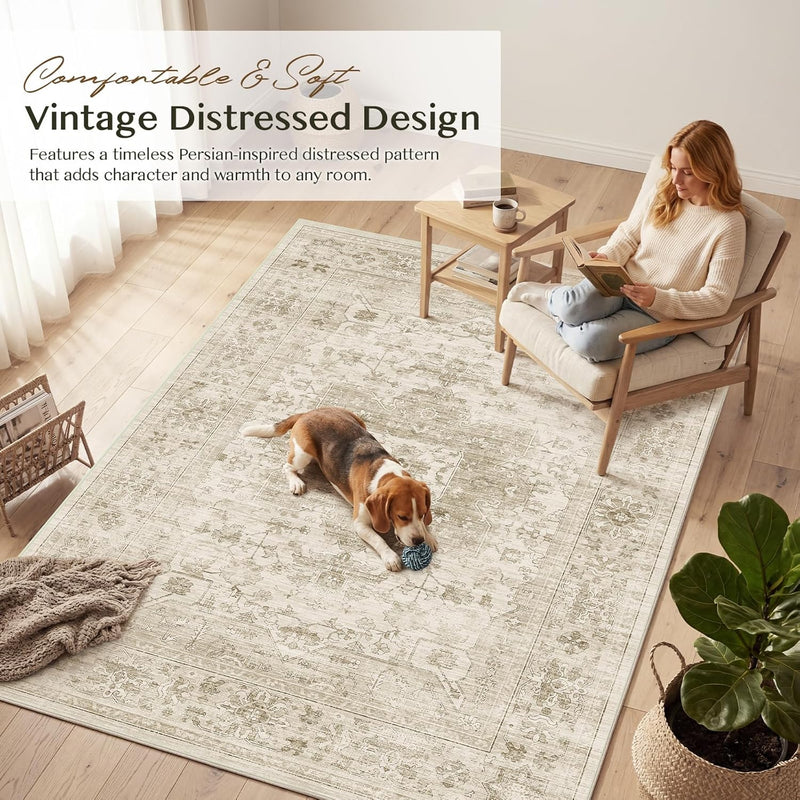 Rugs for Living Room Bedroom Extra Large