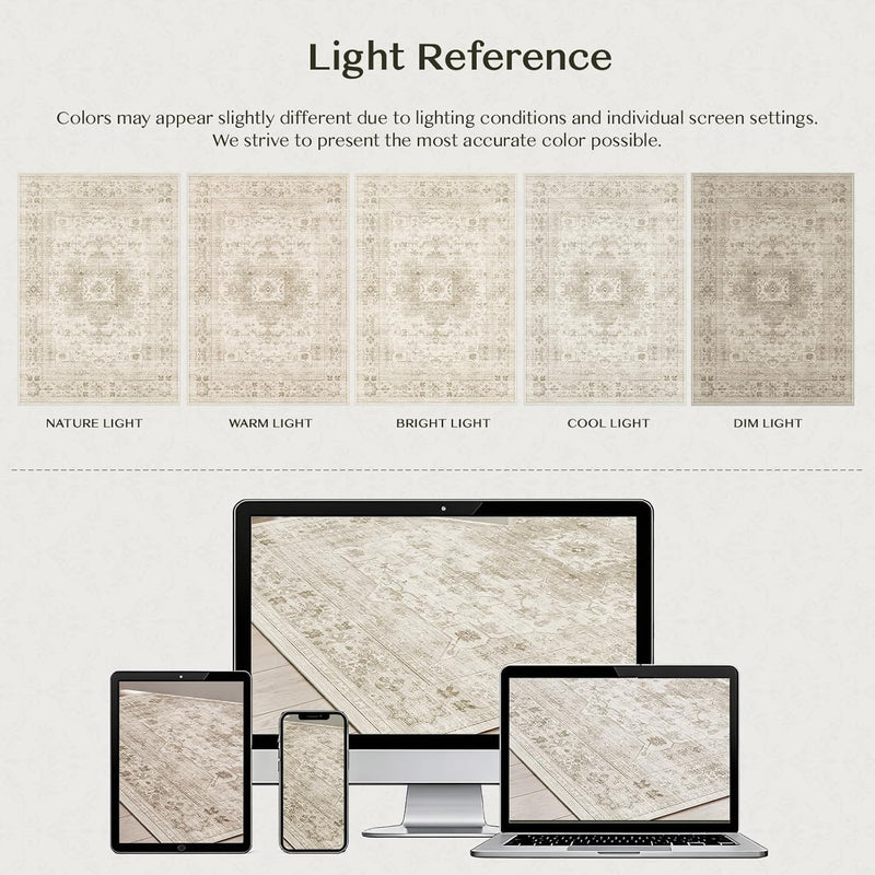 Rugs for Living Room Bedroom Extra Large