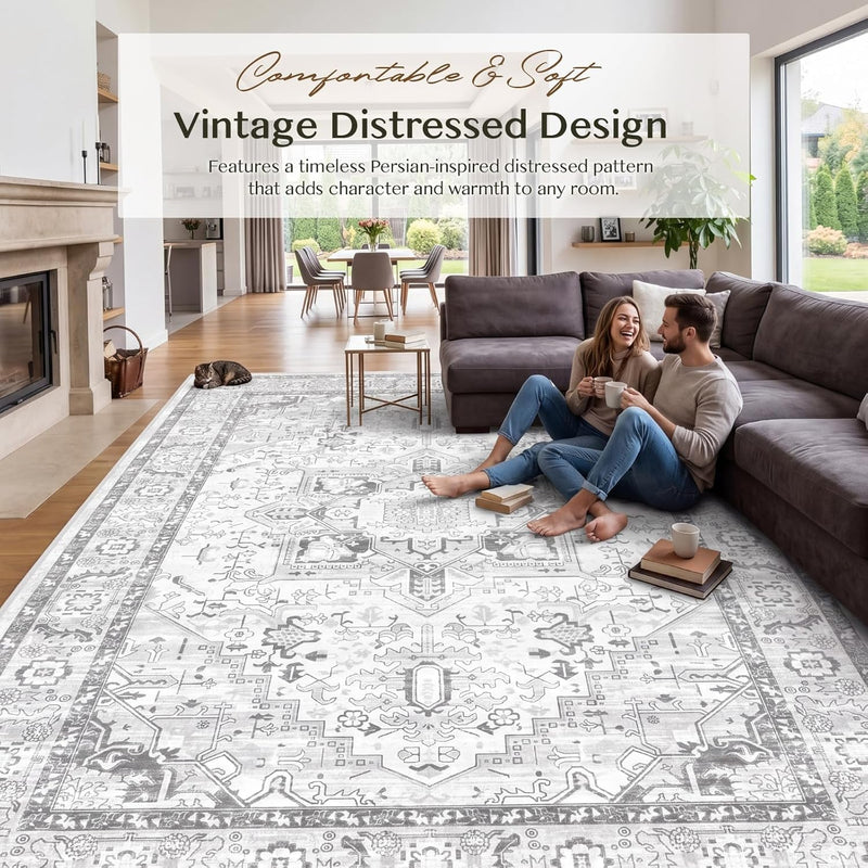 Rugs for Living Room Bedroom Extra Large