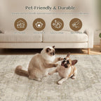 Rugs for Living Room Bedroom Extra Large