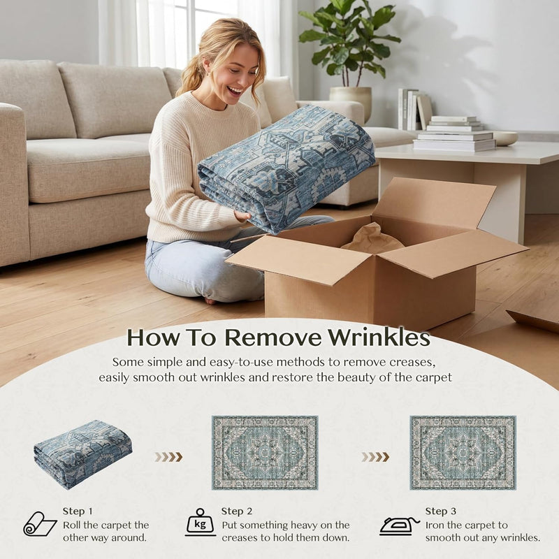 Rugs for Living Room Bedroom Extra Large