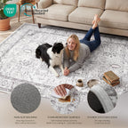 Rugs for Living Room Bedroom Extra Large