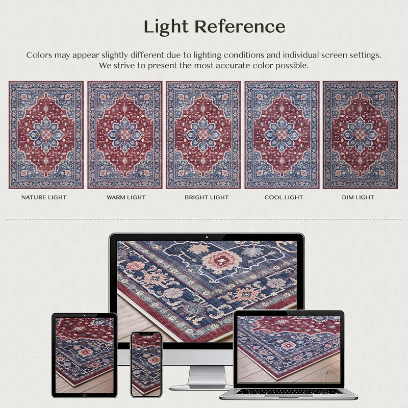 Rugs for Living Room Bedroom Extra Large