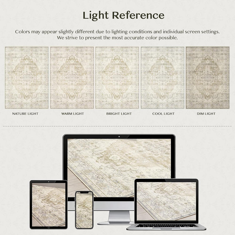 Rugs for Living Room Bedroom Extra Large