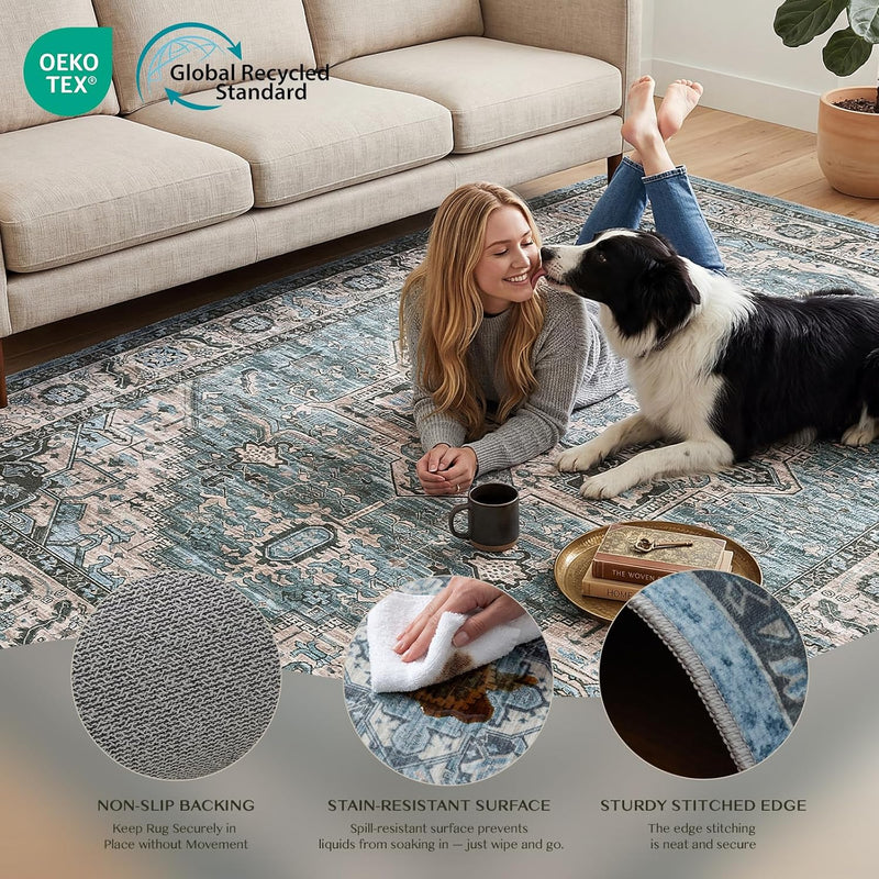 Rugs for Living Room Bedroom Extra Large