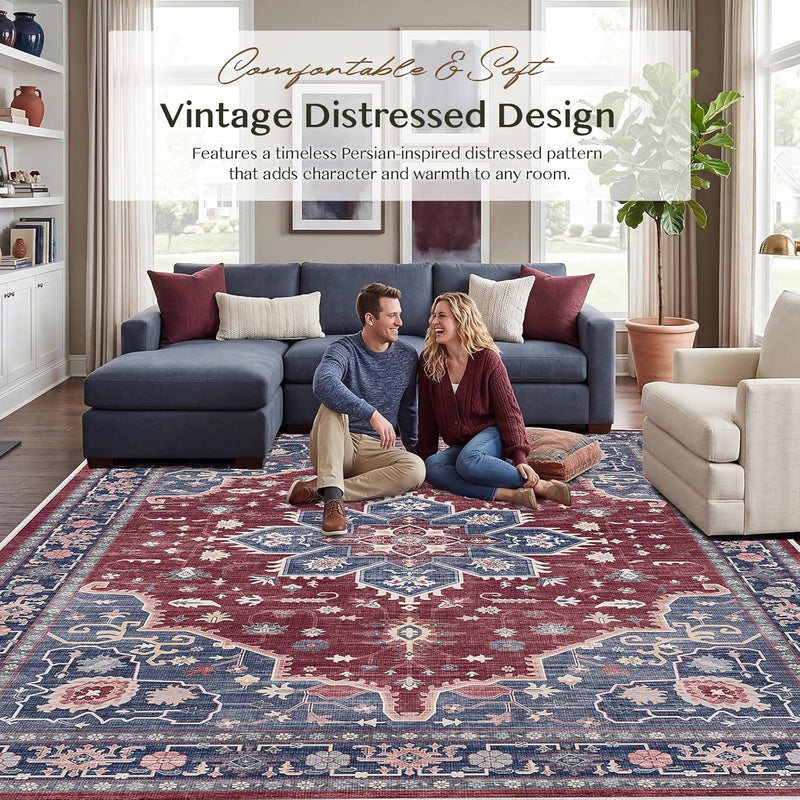 Rugs for Living Room Bedroom Extra Large