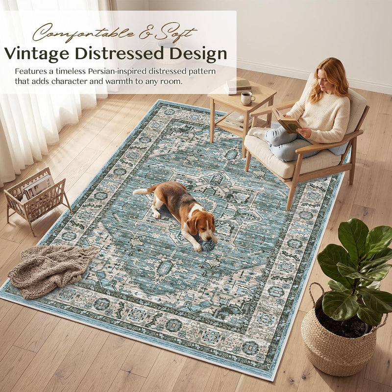 Rugs for Living Room Bedroom Extra Large