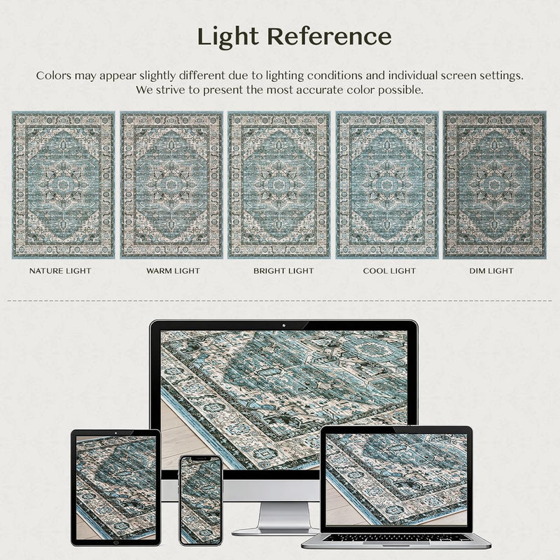 Rugs for Living Room Bedroom Extra Large