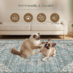 Rugs for Living Room Bedroom Extra Large