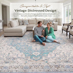 Rugs for Living Room Bedroom Extra Large