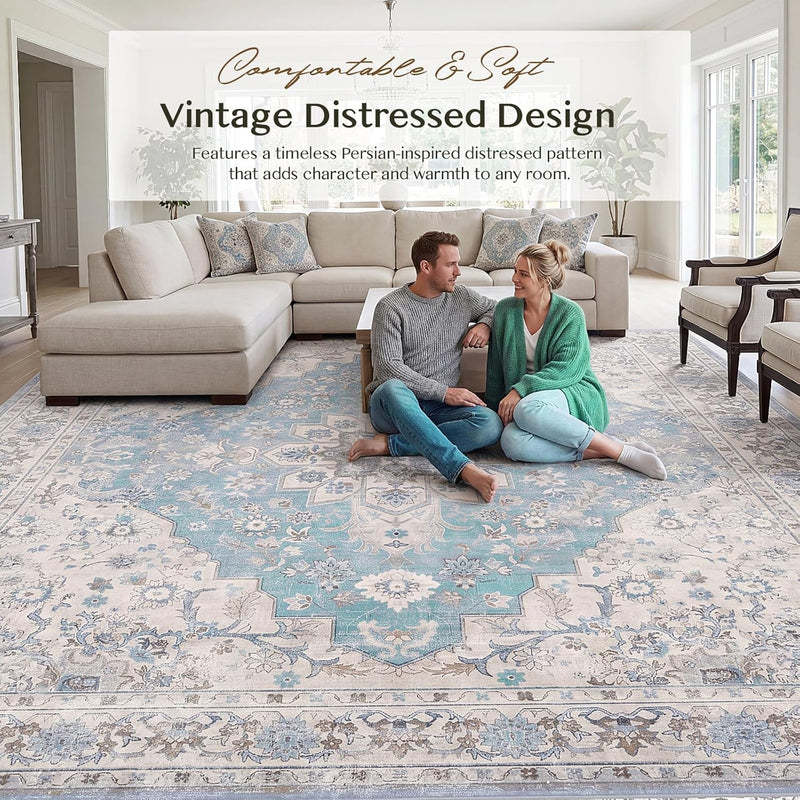 Rugs for Living Room Bedroom Extra Large