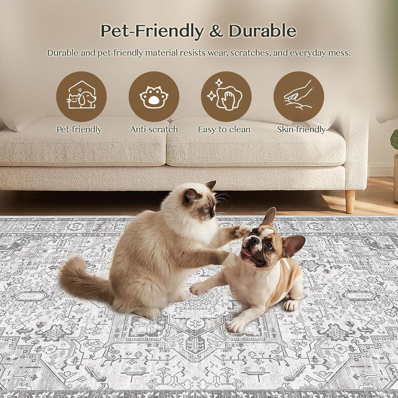 Rugs for Living Room Bedroom Extra Large