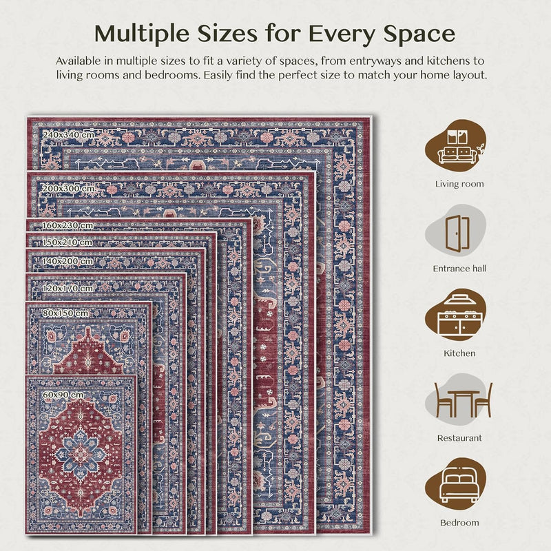 Rugs for Living Room Bedroom Extra Large