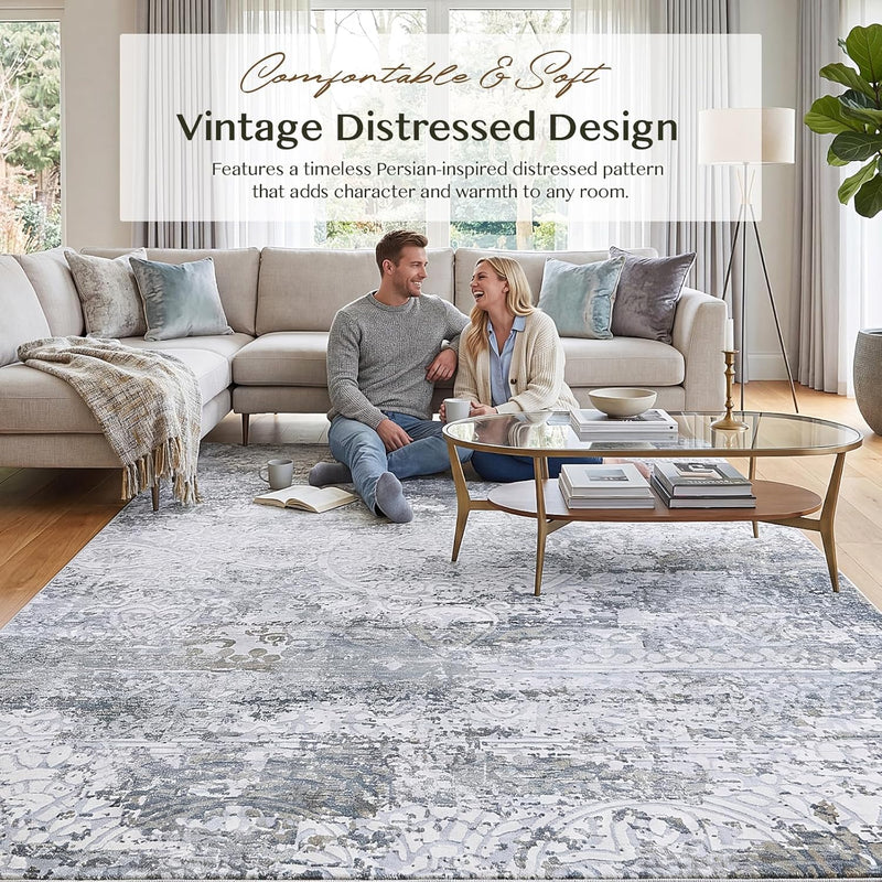 Rugs for Living Room Bedroom Extra Large
