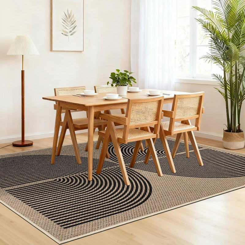 Rugs Living Room 160x230CM Non-Slip Washable Bedroom