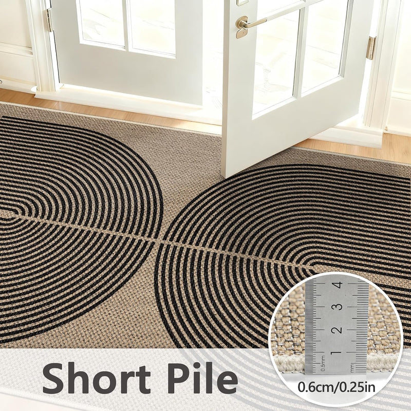 Rugs Living Room 160x230CM Non-Slip Washable Bedroom