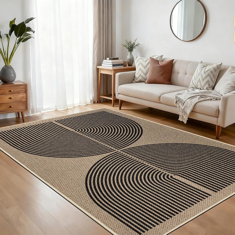 Rugs Living Room 160x230CM Non-Slip Washable Bedroom